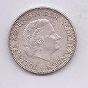 HOLANDA DEL AÑO 1964 DE 2 1/2 GULDEN