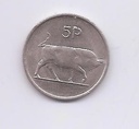 IRLANDA DEL AÑO 1976 DE 5 PENCE
