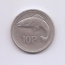 IRLANDA DEL AÑO 2000 DE 10 PENCE