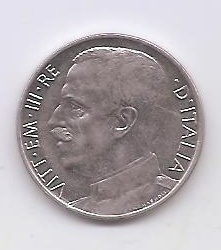 ITALIA DEL AÑO 1919 DE 50 CENTESIMAS