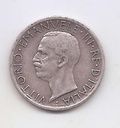 ITALIA DEL AÑO 1927 DE 5 LIRAS
