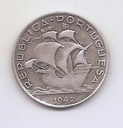 PORTUGAL DEL AÑO 1942 DE 5 ESCUDOS