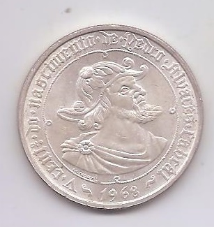 PORTUGAL DEL AÑO 1968 DE 50 ESCUDOS