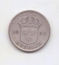 SUECIA DEL AÑO 1932 DE 25 ORE