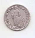 SUIZA DEL AÑO 1913 DE 1/2 FRANCO