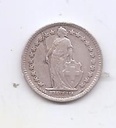 SUIZA DEL AÑO 1940 DE 1/2 FRANCO