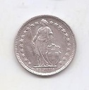 SUIZA DEL AÑO 1964 DE 1/2 FRANCO