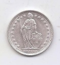 SUIZA DEL AÑO 1965 DE 1 FRANCO