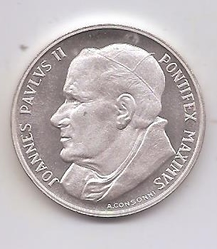 VATICANO DEL AÑO 2000. MEDALLA J. PABLO II AÑO SANTO