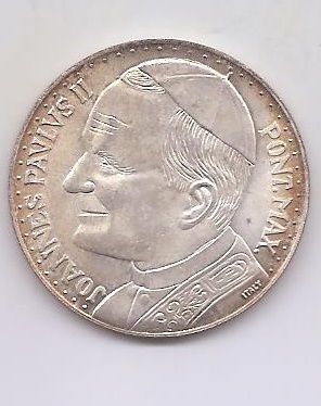 VATICANO DEL AÑO 2000. MEDALLA J. PABLO II. PLAZA