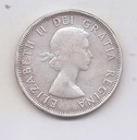 CANADA DEL AÑO 1955 DE 50 CENTIMOS