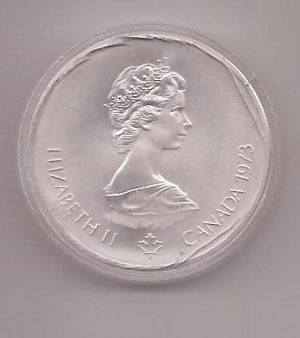 CANADA DEL AÑO 1973 DE 10 DOLARES