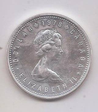 CANADA DEL AÑO 1978 DE 1 DOLAR