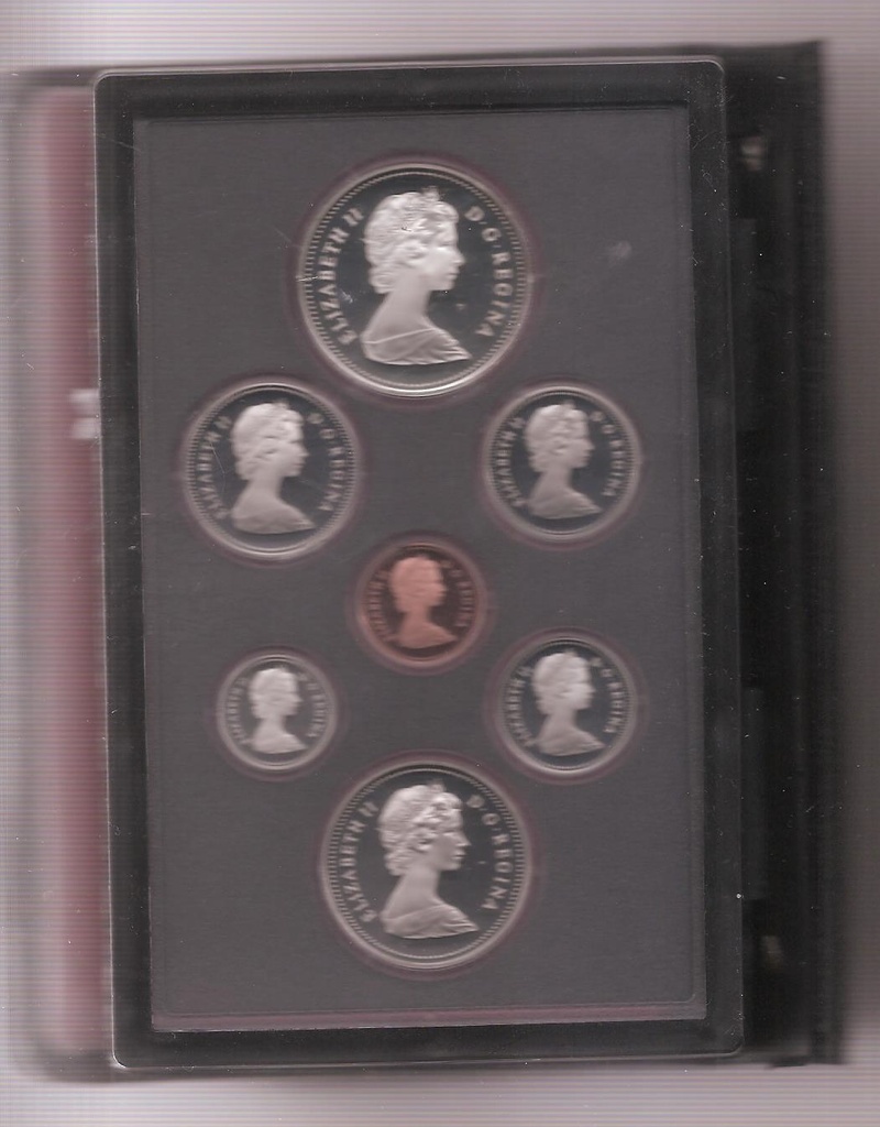 CANADA DEL AÑO 1981 DE 7 VALORES