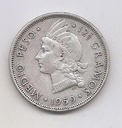 REPUBLICA DOMINICANA DEL AÑO 1959 DE 1/2 PESO