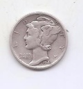 ESTADOS UNIDOS DEL AÑO 1943 DE 1 DIME
