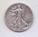 ESTADOS UNIDOS DEL AÑO 1943 DE 1/2 DOLAR