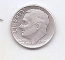 ESTADOS UNIDOS DEL AÑO 1947 DE 1 DIME