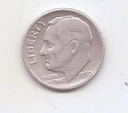 ESTADOS UNIDOS DEL AÑO 1950 DE 1 DIME