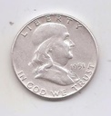 ESTADOS UNIDOS DEL AÑO 1951 DE 1/2 DOLAR