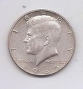 ESTADOS UNIDOS DEL AÑO 1965 DE 1/2 DOLAR