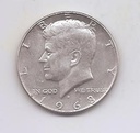 ESTADOS UNIDOS DEL AÑO 1968 DE 1/2 DOLAR