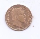 FRANCIA DEL AÑO 1862 DE 10 FRANCOS