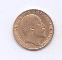 GRAN BRETAÑA DEL AÑO 1906 DE 1/2 LIBRA
