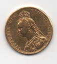 GRAN BRETAÑA DEL AÑO 1890 DE 1 LIBRA