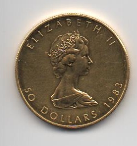 CANADA DEL AÑO 1983 DE 50 DOLARES