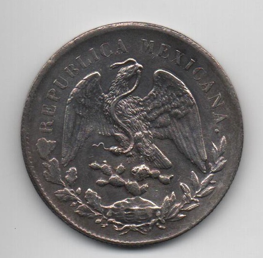 MEXICO DEL AÑO 1898 DE 8 REALES