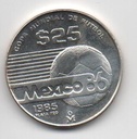 MEXICO DEL AÑO 1985 DE 25 PESOS