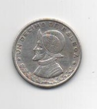PANAMA DEL AÑO 1961 DE 1/10 BALBOA