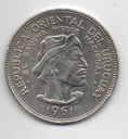 URUGUAY DEL AÑO 1961 DE 10 PESOS