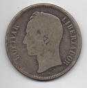 VENEZUELA DEL AÑO 1888 DE 5 BOLIVARES