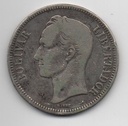 VENEZUELA DEL AÑO 1911 DE 5 BOLIVARES