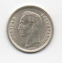 VENEZUELA DEL AÑO 1954 DE 25 CENTIMOS