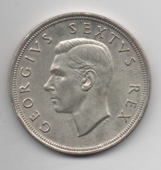SUDAFRICA DEL AÑO 1952 DE 5 SHILLINGS
