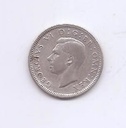 GRAN BRETAÑA DEL AÑO 1943 DE 6 PENIQUES