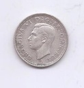 GRAN BRETAÑA DEL AÑO 1946 DE 6 PENIQUES