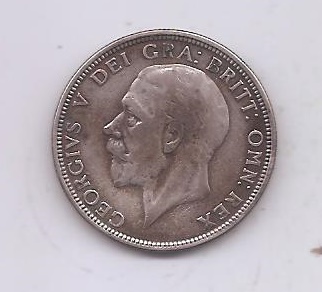 GRAN BRETAÑA DEL AÑO 1930 DE 1 FLORIN