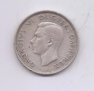 GRAN BRETAÑA DEL AÑO 1942 DE 1 FLORIN