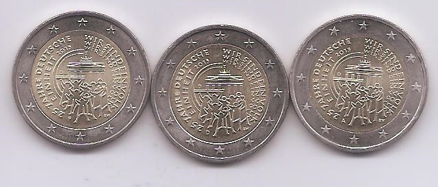 ALEMANIA DEL AÑO 2015 DE 2 EUROS CONMEMORATIVAS