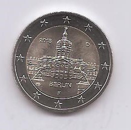 ALEMANIA DEL AÑO 2018 DE 2 EUROS CONMEMORATIVAS
