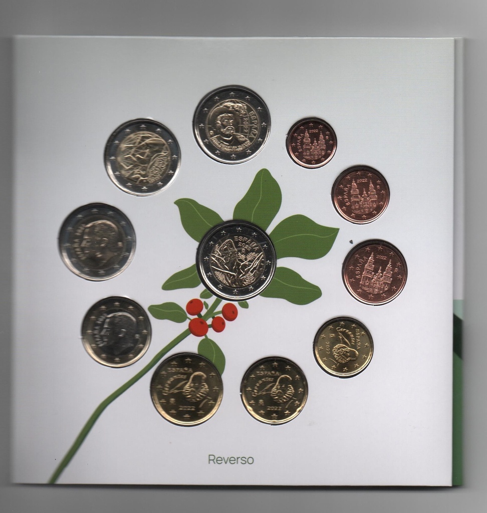 ESPAÑA DEL AÑO 2022 EUROSET FDC