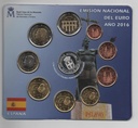 ESPAÑA DEL AÑO 2016 EUROSET FDC