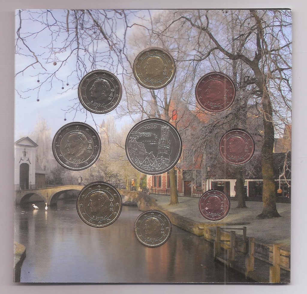 BELGICA DEL AÑO 2010 EUROSET FDC