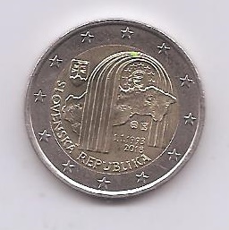ESLOVAQUIA DEL AÑO 2018 DE 2 EUROS CONMEMORATIVAS