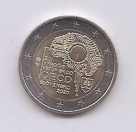 ESLOVAQUIA DEL AÑO 2020 DE 2 EUROS CONMEMORATIVAS
