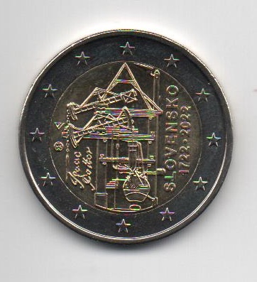 ESLOVAQUIA DEL AÑO 2022 DE 2 EUROS CONMEMORATIVAS